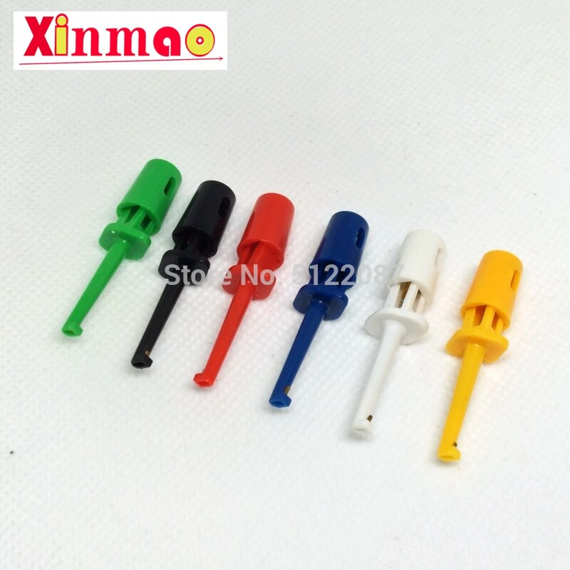 12 Mini Single Test Clasps Test Probes Electron Test IC Grabber Large Round Crocodile Clasps Test Clasps