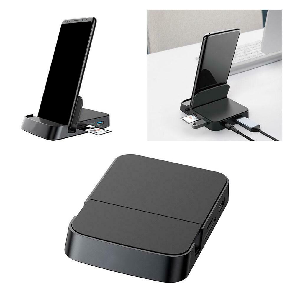 For Huawei Samsung C HUB Type C Station Phone Stand Dex Station USB C to HDMI-compatible Dock Power Adapter Reader