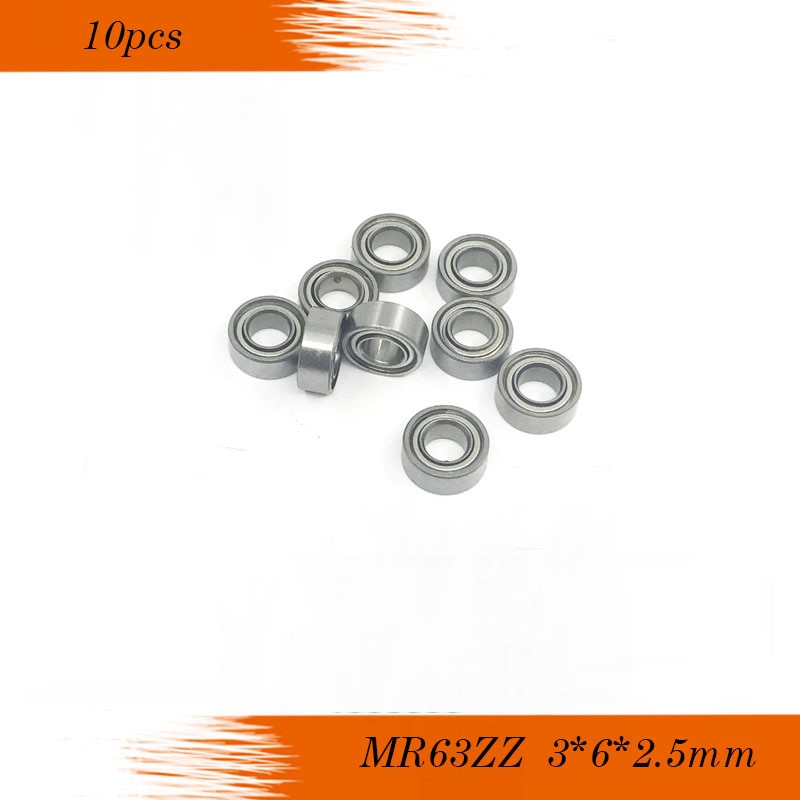 Low-speed bearings MR63 Z MR63ZZ L-630ZZ WA673ZZA 3x6x2.5 mm helicopter model car available