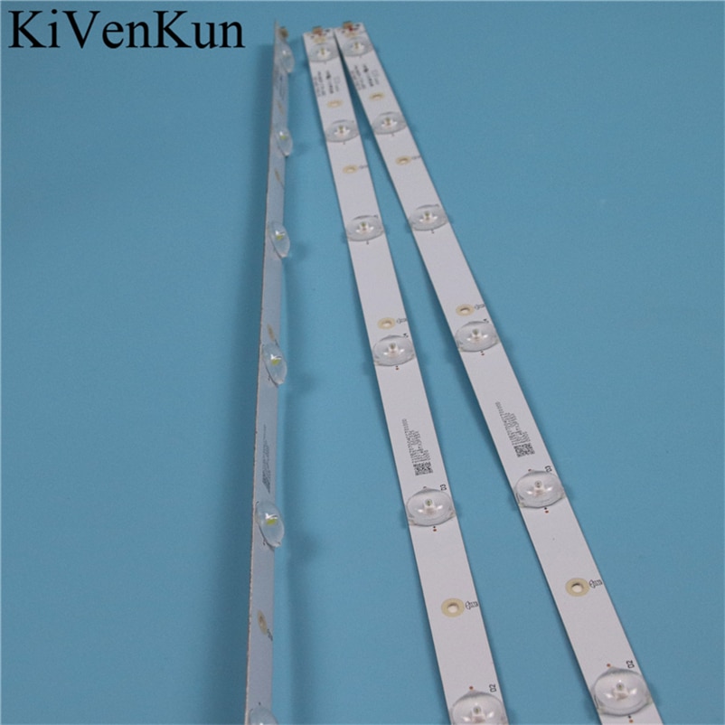 7 Lamp 620 mm LED Backlight Strips For Philips 32PFK4101/12 Bars Kit TV LED Line Band HD Lens GJ-2K16 D2P5-315 D307-V2.2 LB32080
