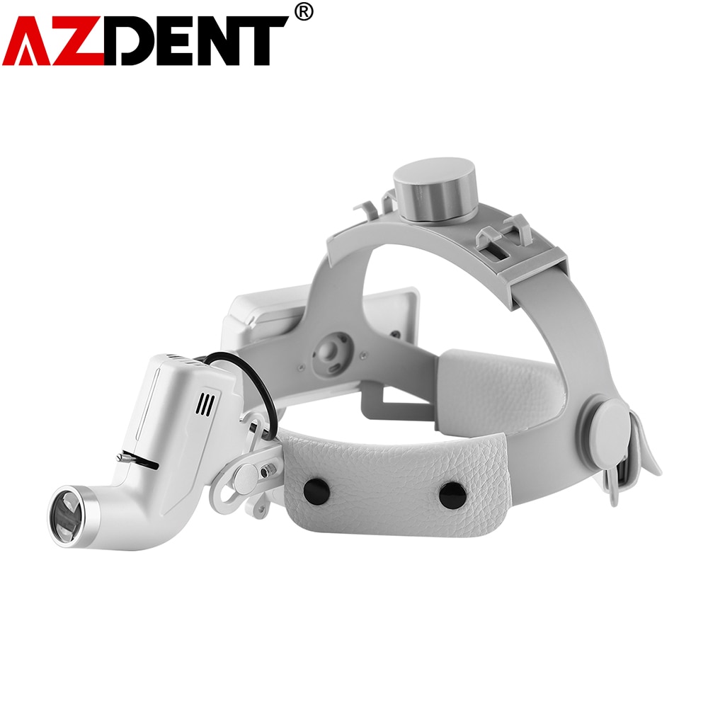 5W Dental LED Head Light Lamp for Binocular Loupes Brightness Spot Ajustable Dental Lab Headlamp Surgical Headlight