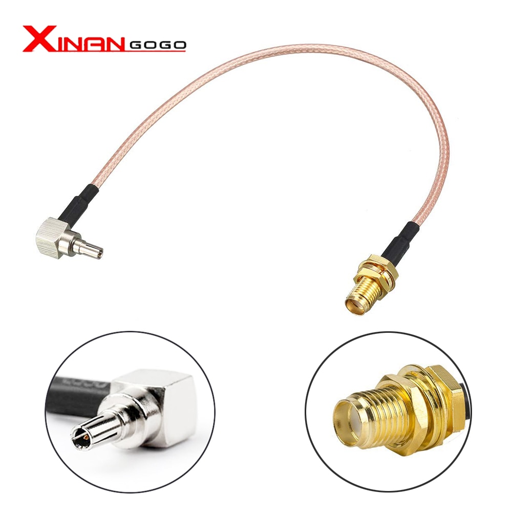 SMA female jack to CRC9 pigtail cable for HUAWEI 3G modem RG316 cable 15CM