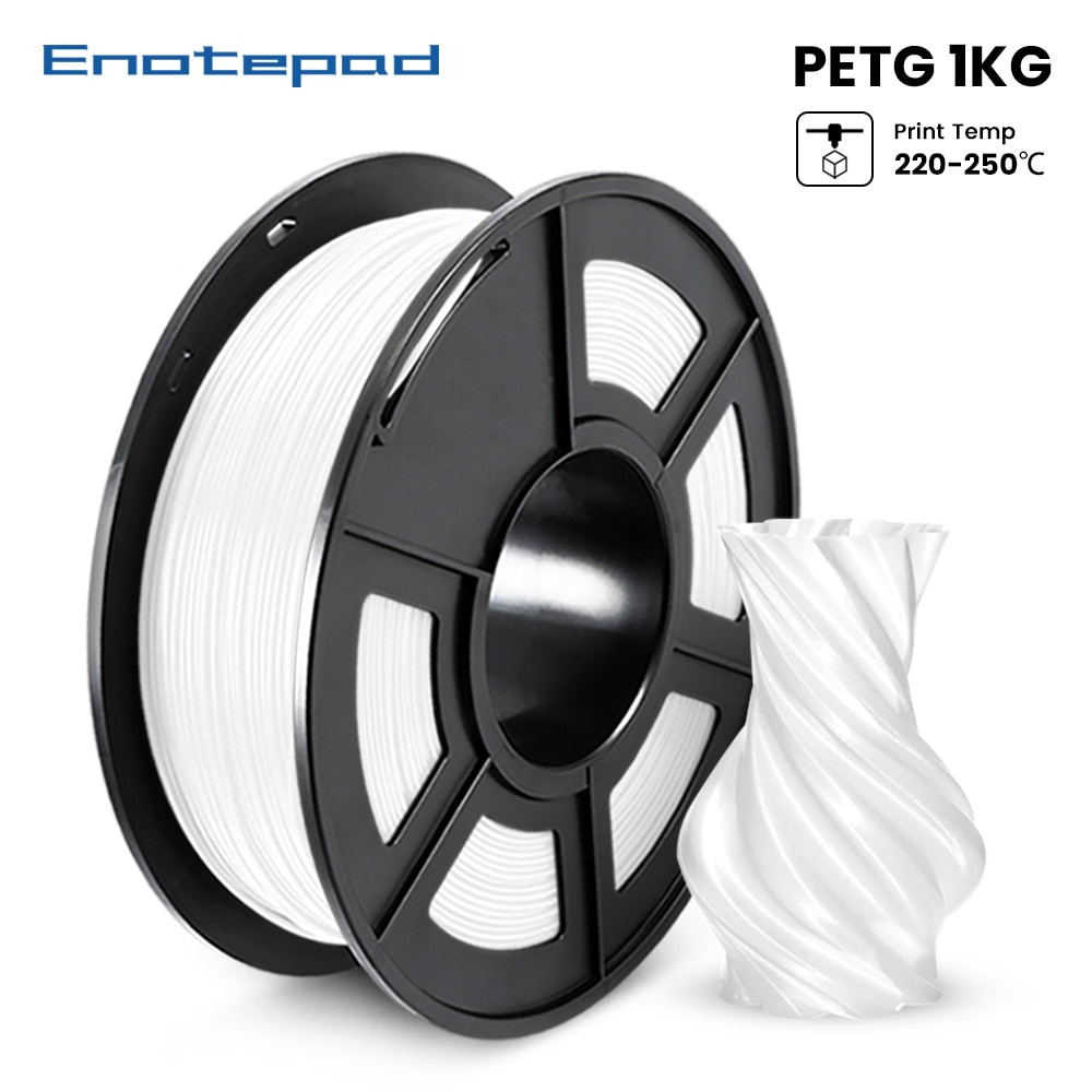 Enotepad PETG 3D Printer Filament 1.75mm 1KG 2.2lbs Spool defferent material 3D Printer Refill full color 3д ручка для рисования