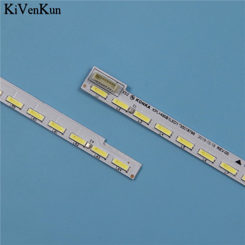 611mm TV Lamp LED Backlight Strips For KONKA LED50G100 Bars line Kit LED Bands KPL+490B1LED1 *35018796 35018797 35018798 Article