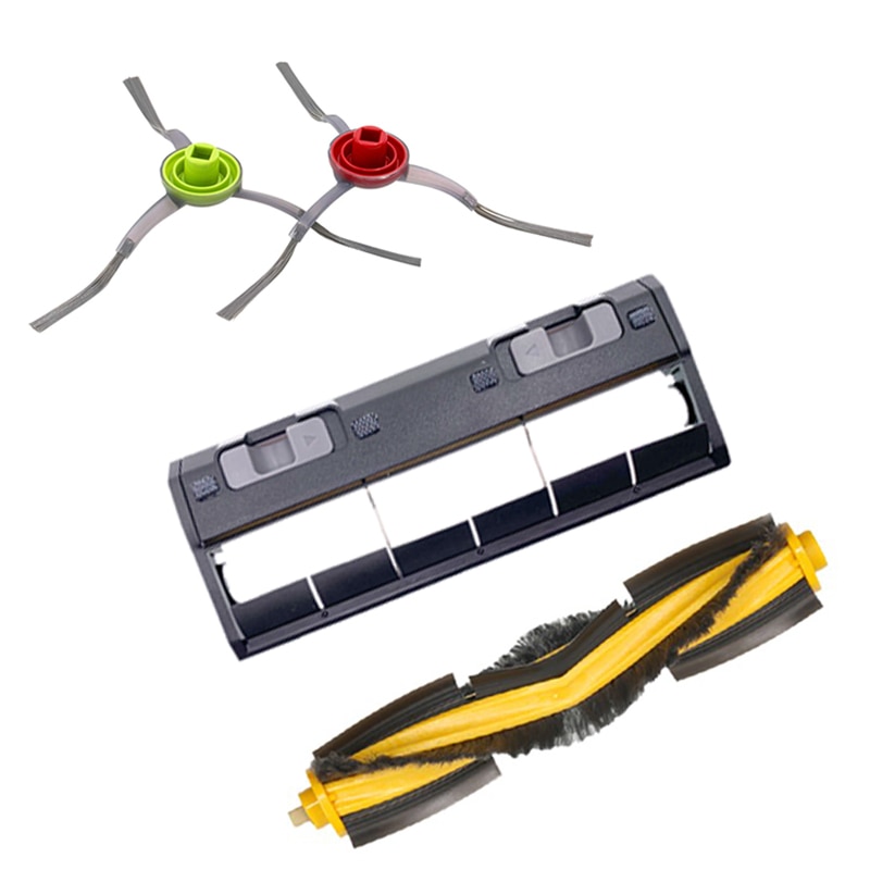 Robot Vacuum Cleaner Side Brushes Main Brush Cover Kit for Ecovacs Deebot OZMO 950 Robotic Vacuum Cleaner Parts Accessories