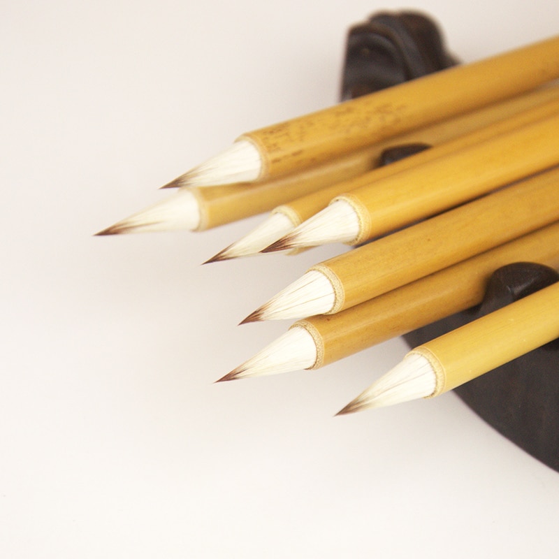 Chinese Calligraphy Pen Traditional Craft Chinese Multiple Hair Brush Pen Chinese Painting Fine Line Calligraphy Writing Brush