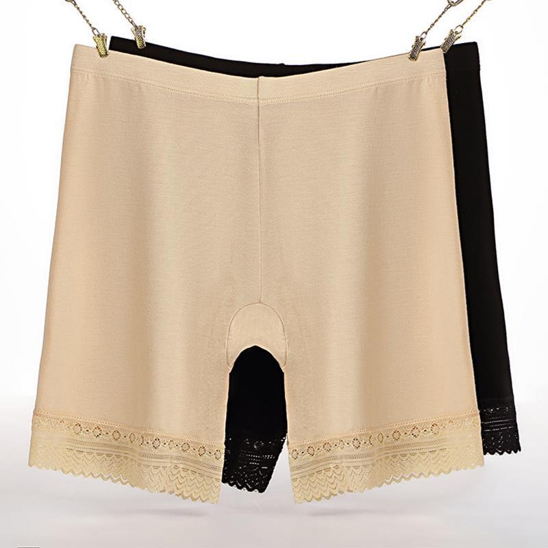 Soft and comfortable cotton material boxer shorts safety pants for women panties plus big size high waist ladies' underwear
