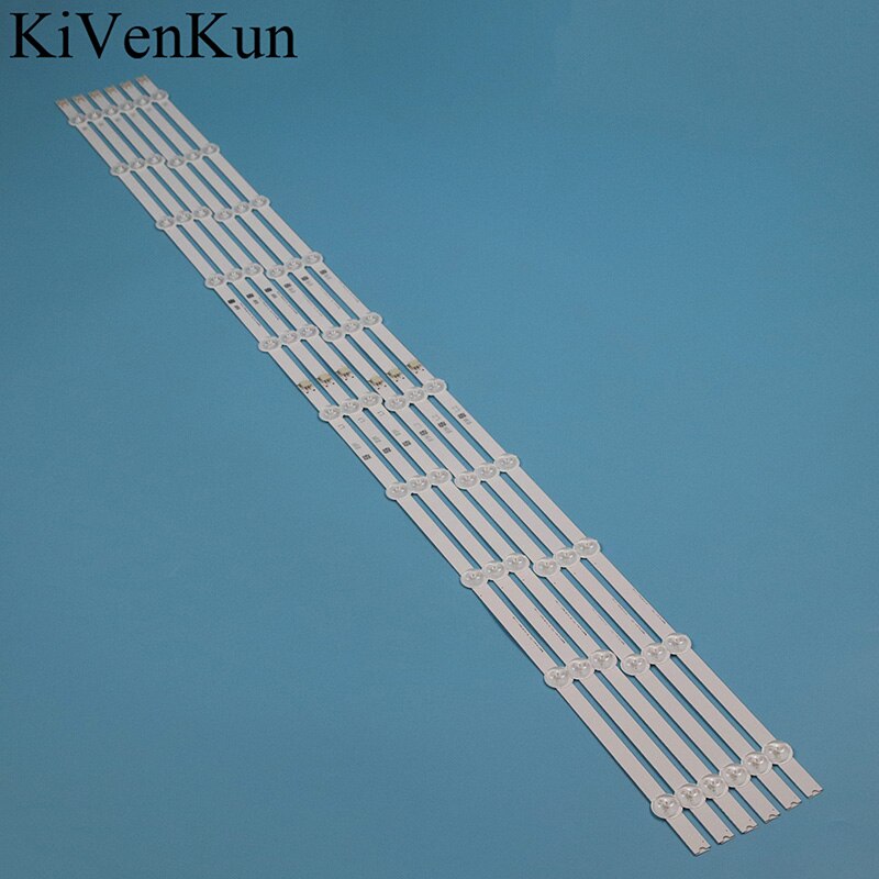 NEW LED Backlight Strips For Philips 55PFH5609/88 Bars Kit TV LED Line Band HD Lens 55" V14 DRT Rev0.0 1 LC550DUN(PG) (A1) 