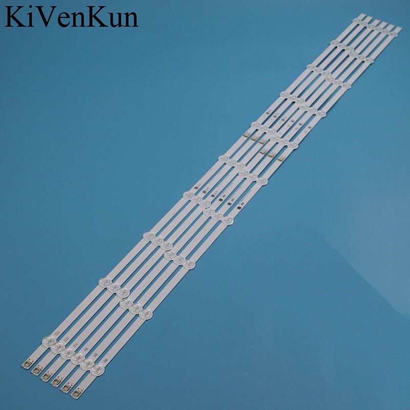 NEW LED Backlight Strips For Philips 55PFK6309/12 Bars Kit TV LED Line Band HD Lens 55" V14 DRT Rev0.0 1 LC550DUN(PG) (A1) 