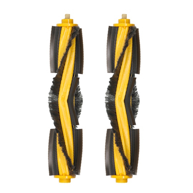2Pc Robot Vacuum Cleaner Roller Brush for Ecovacs Deebot OZMO 950 Robot Vacuum Cleaner Accessories