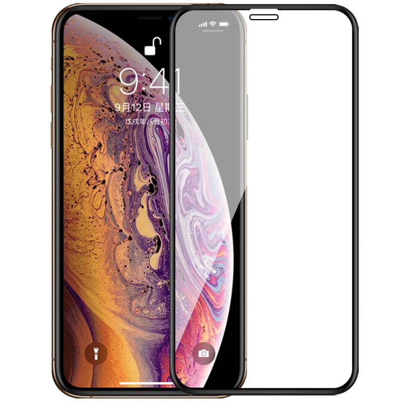 Full Tempered Glass For iPhone 11 Pro Max Screen Protector For iPhone XS MAX XR X on iPhone 13 Pro Max 8 7 Plus 12 Screen Cover