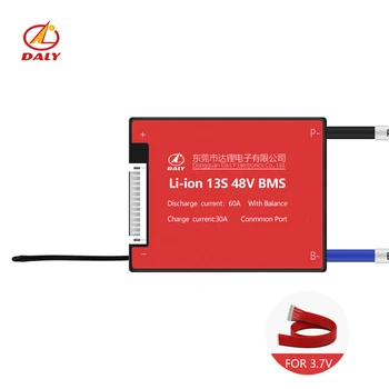 18650 13S 48V 30A 40A 50A 60A lithium polymer battery 3.7v Cell Bms Pcb Protection Balance Temp Sensor