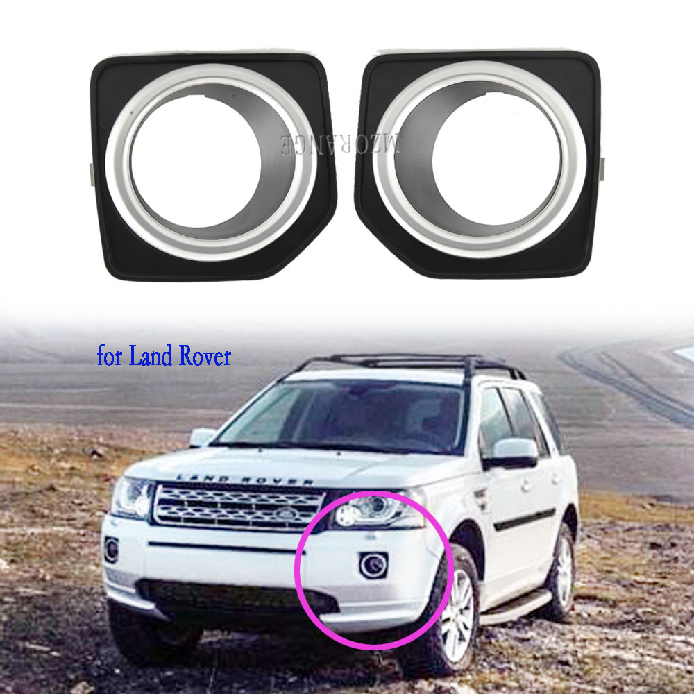 for Land Rover Freelander 2 LR2 2013-2016 Fog Lights Headlight Fog Light Cover Grille Bezel LED Foglight Fog Lights Accessories