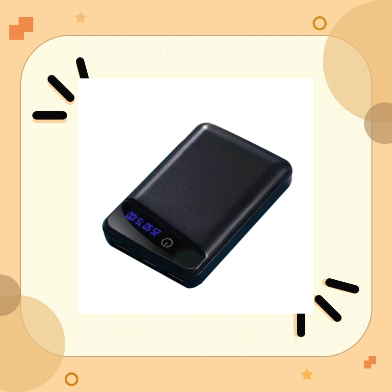 Portable triple USB DIY 3x18650 Battery LED Light Charger Cover Digital Display Power Bank Case DIY Box 3 USB Ports Shell Kit