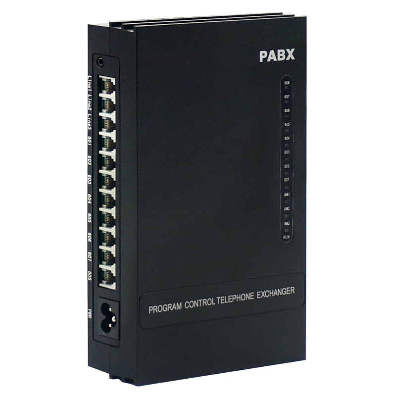 EXCELLTEL Flexible programming Key Telephone system MK308 hot sales soho PBX upgrade PC software simple maintenance waer well