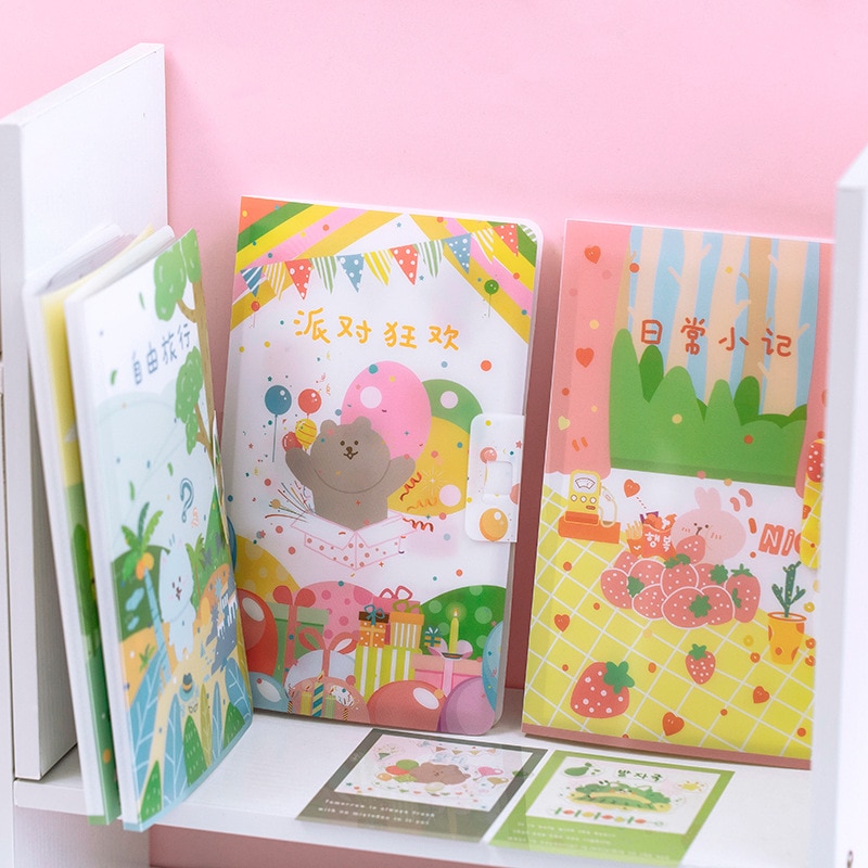 1set/1lot Kawaii Stationery Stickers Weiwei Mengyou Diary Decorative Mobile Stickers Scrapbooking DIY Craft Stickers