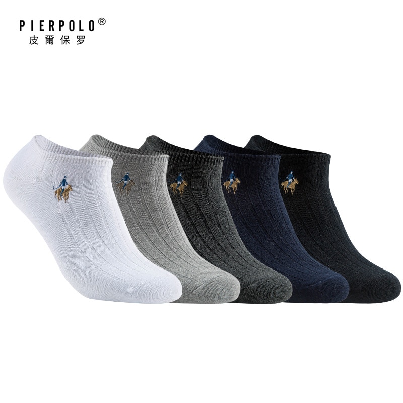 2021 Summer New Male Cotton Socks 5 Pairs/lot High Quality Business Casual Brand Men's Ankle Sport Socks Breathable Size39-