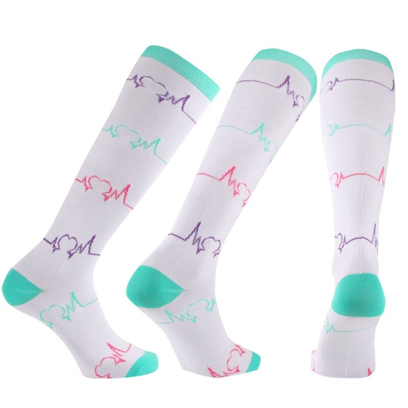 Compression Stockings Medical Nursing Stockings Running Basketball Football Socks Fit For Nurses Shin Splints Flight Travel
