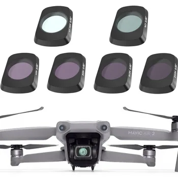 Done Filter For DJI Mavic Air 2 Filters Neutral Density Polar For DJI Mavic Air 2 Camera Accessories UV+CPL+ND4/8/16/32 NDPL Set
