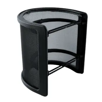 Mic Pop Filter Windscreen Microphone Wind Screen Mask Shield for Recording Singing and Home Broadcast Studio