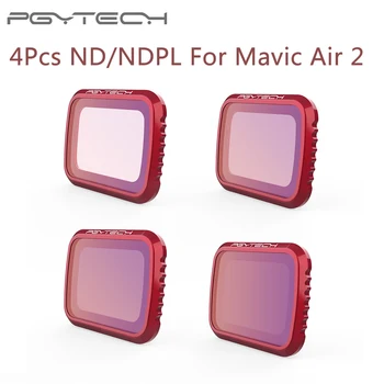4pcs ND Lens Filters For DJI Mavic Air2 ND 8 16 32 64 PL Set Filter Filter Kit for DJI Mavic Air 2 ND8 ND16 ND32 ND64 PL