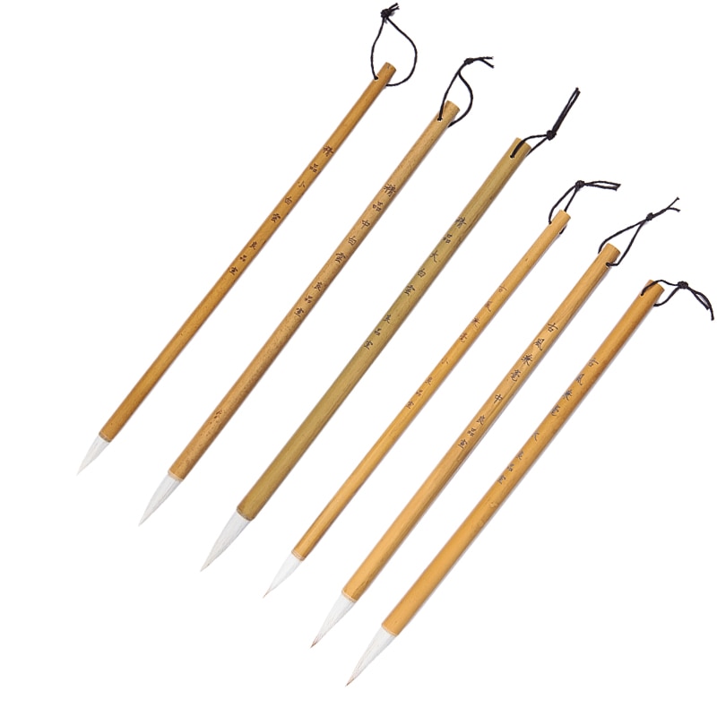 Chinese Painting Writing Brush Set Small Regular Script Calligraphy Handwriting Practice for Student Craft Supply