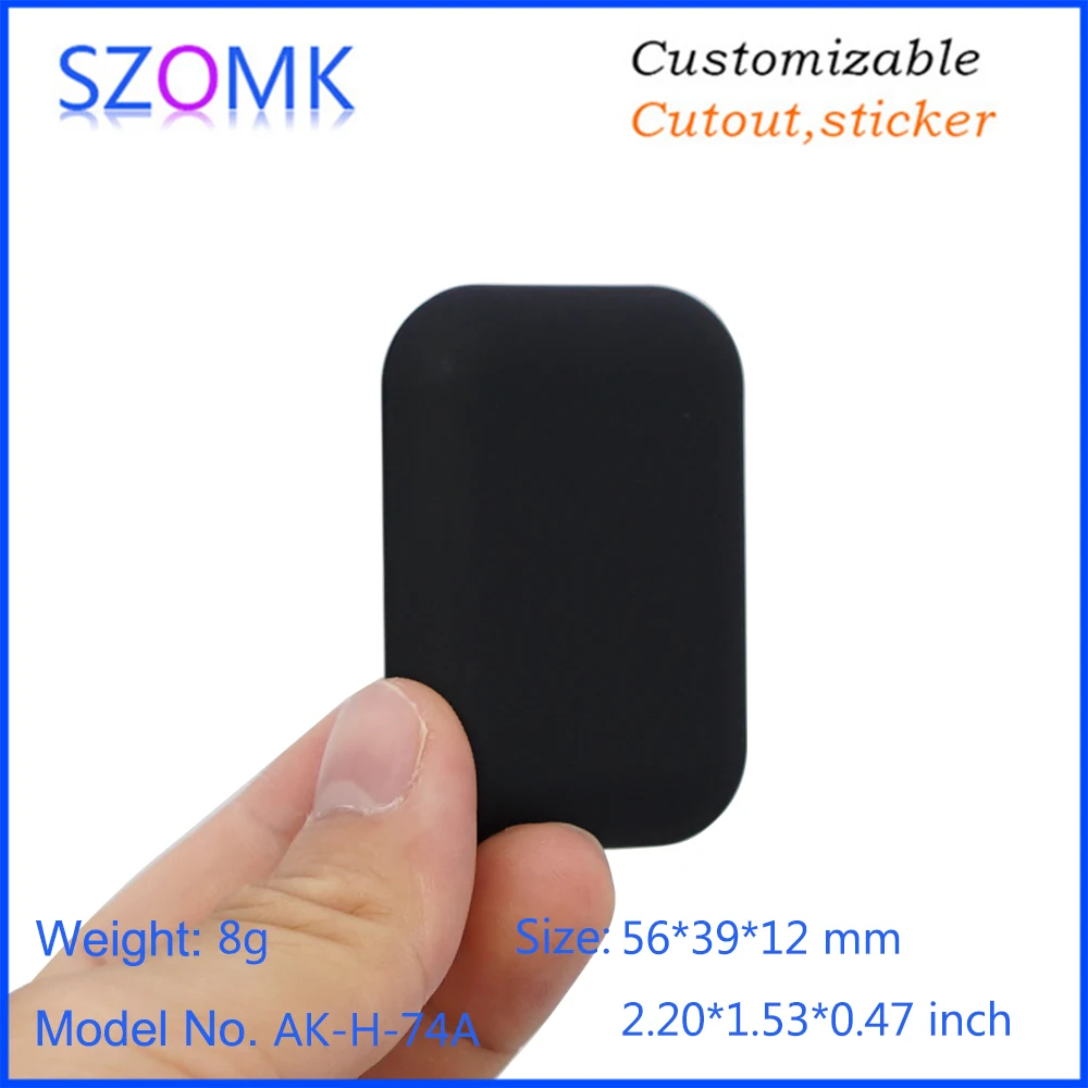 SZOMK 1Piece 56*39*12mm Plastic enclosure electronics instrument housing for car GPS tracker abs plastic tracking project box