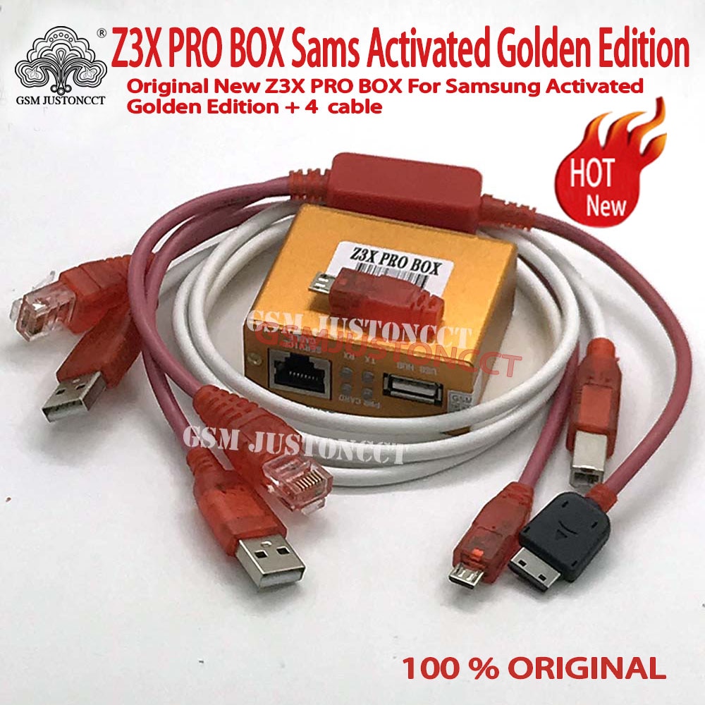 2022 original new Z3X PRO SET box activated for samsung and pro with 4 Cable c3300k/P1000/USB/E210 for new updateS7, S6 s5 Note4