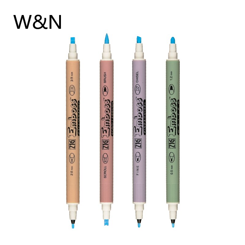 4PCS/lot New Japan DIY Glue Pen Transparent Super Glue Strong Double head Diary Decoration Adhesive School Office Stationery