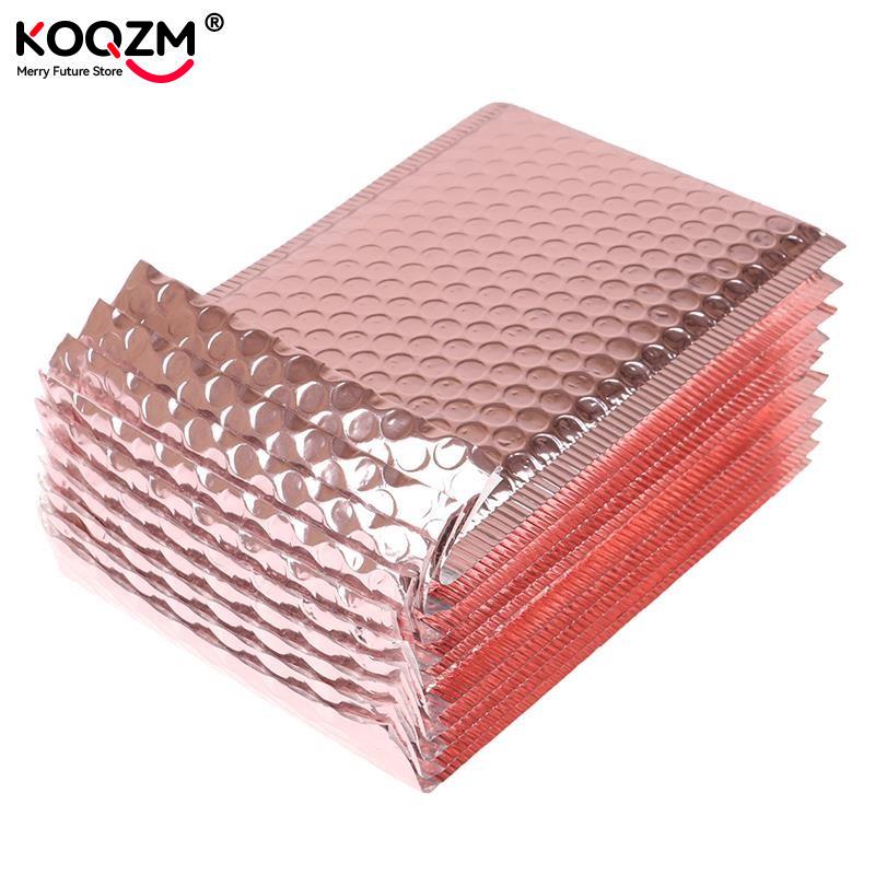 10Pcs Rose Gold Bubble Envelop Bubble Mailer Voor Gift 15x20+4cm