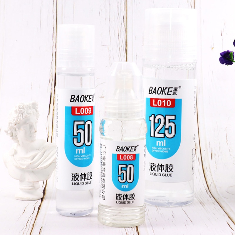 50ml Puzzles Non-Toxic Eco-friendly Glue Conserver Fast Dry Preserving for DIY Sticking Paper Jigsaw Puzzles