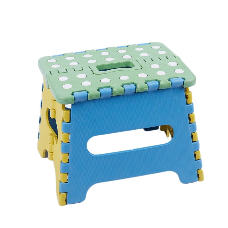 Big deal Folding stool Folding seat Folding step 22 x 17 x 18cm Plastic up to 150 Kg foldable