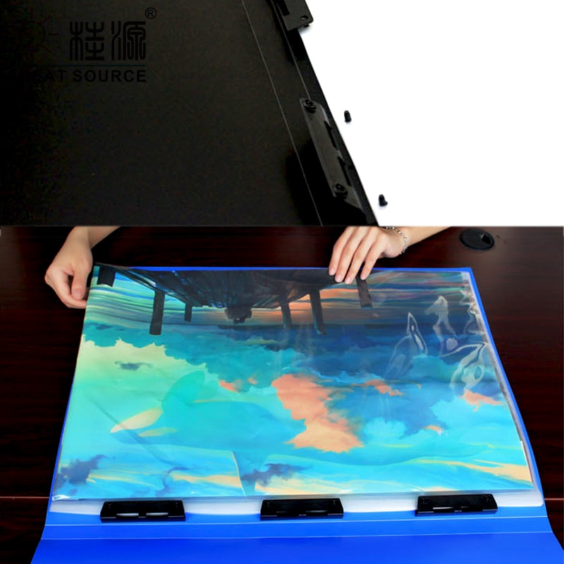 A3 Presentation Bag A3 Binder File Bag Poly-Punched Pocket 6 Holes For A3 Ring Binder Folder W320*H435mm(12.6*17.13")(120pc