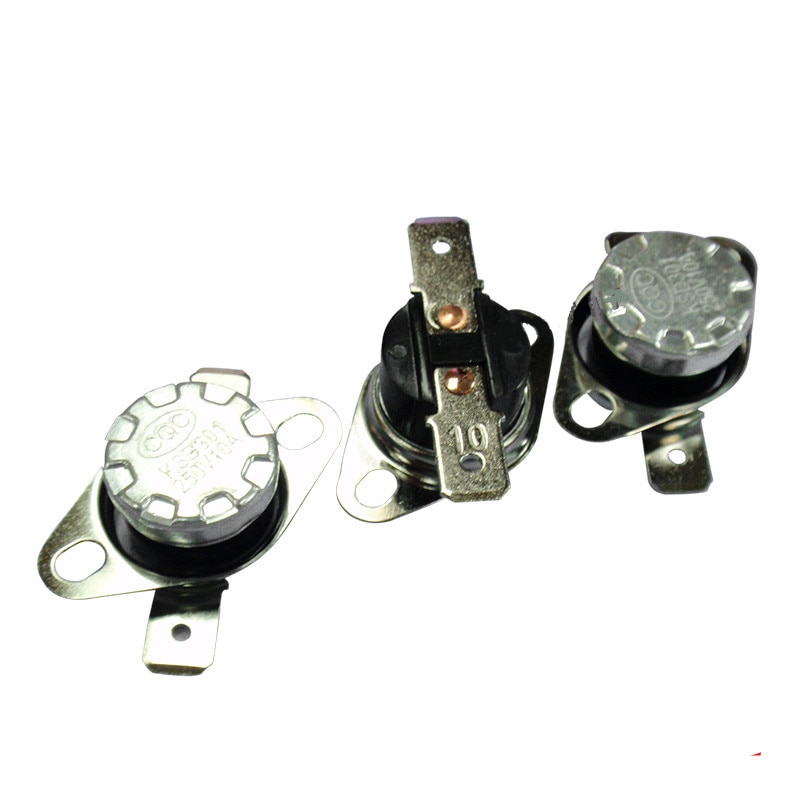 10 PCS Thermal Switch Ksd301 0 Degrees ~ 92 Degrees Normally Open and Normally Closed Ceramic Electric Wood
