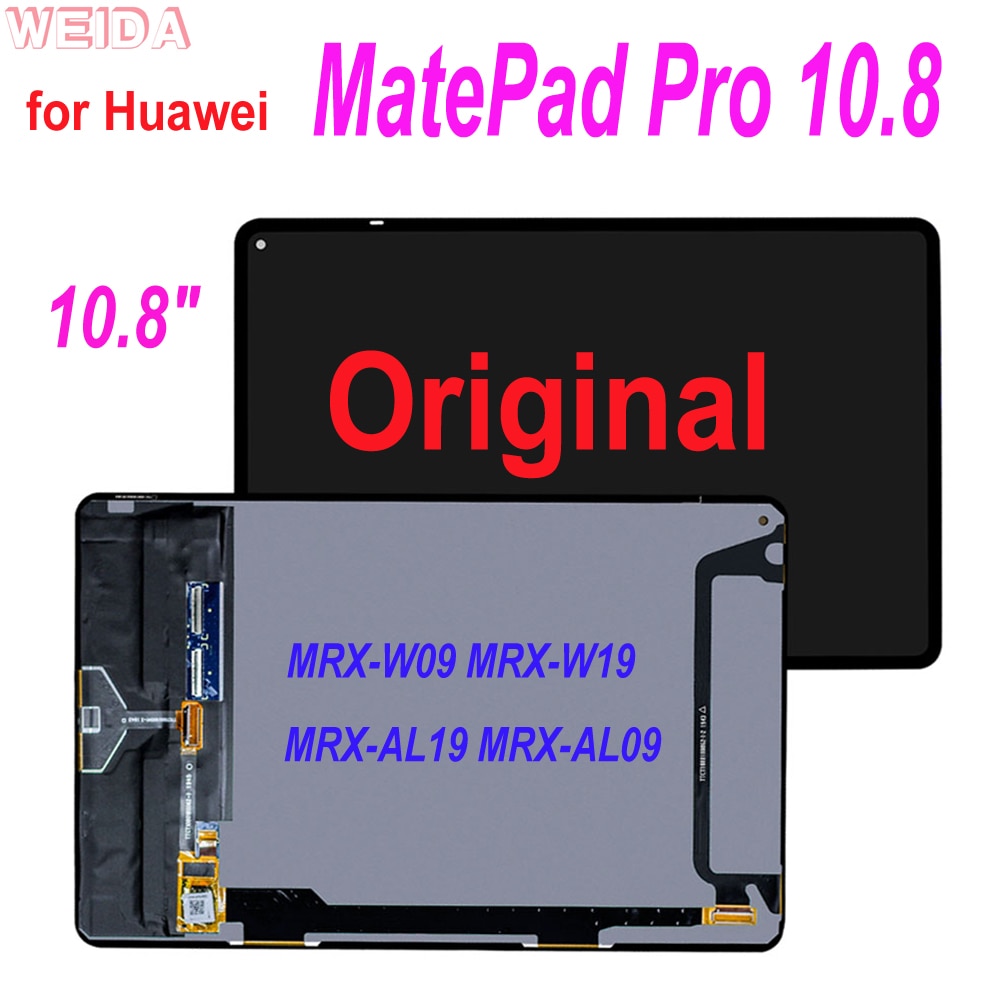 Original 10.8" LCD for Huawei MatePad Pro 10.8 5G MRX-W09 MRX-W19 MRX-AL19 MRX-AL09 LCD Display Touch Screen Digitizer Asse