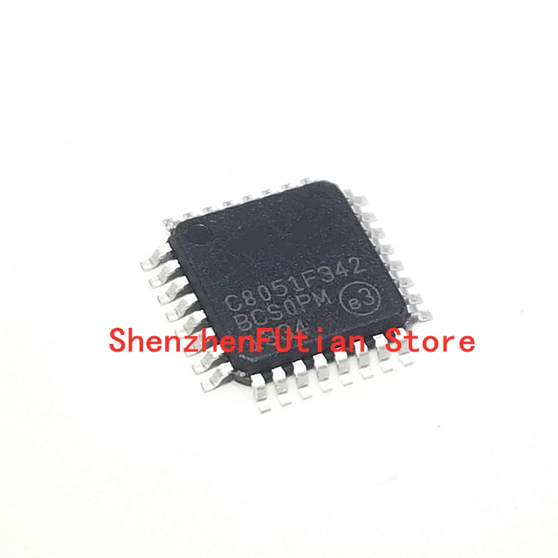1pcs/lot C8051F342-GQR C8051F342 QFP32 100% New&original In Stock