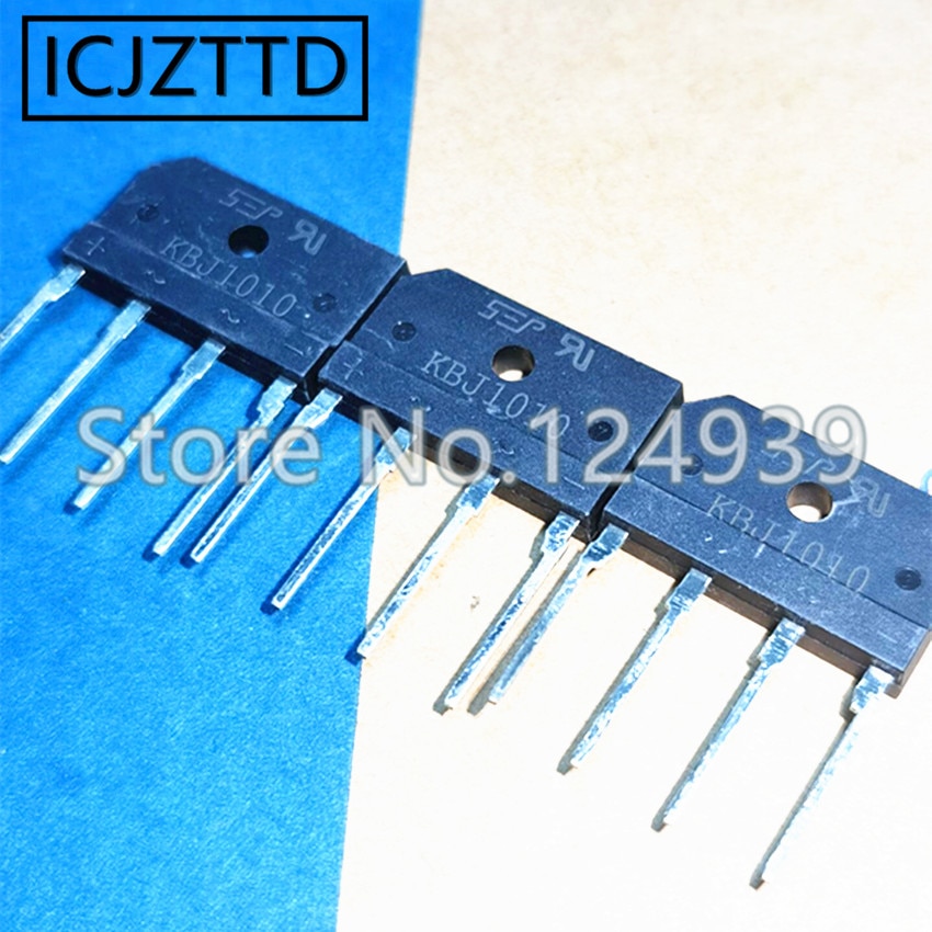 10pcs KBJ1010G KBJ1010 KBJ1510G KBJ2510G KBJ3510G KBJ5010G KBJ1006G KBJ1006 KBJ1008G KBJ1008 KBJ810G KBJ810 ZIP Rectifier bridge