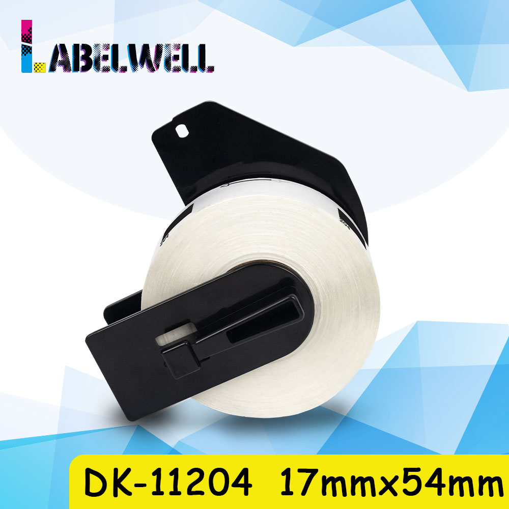 Labelwell DK-11204 DK Series Thermal Paper DK 11204 DK-1204 White Paper compatible for Brother QL500 QL1050 QL-1050N printer