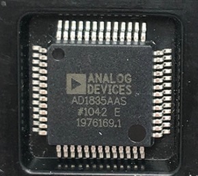 AD1835AAS Car chip for Audi Audio Power Amplifier IC QFP52 transponder