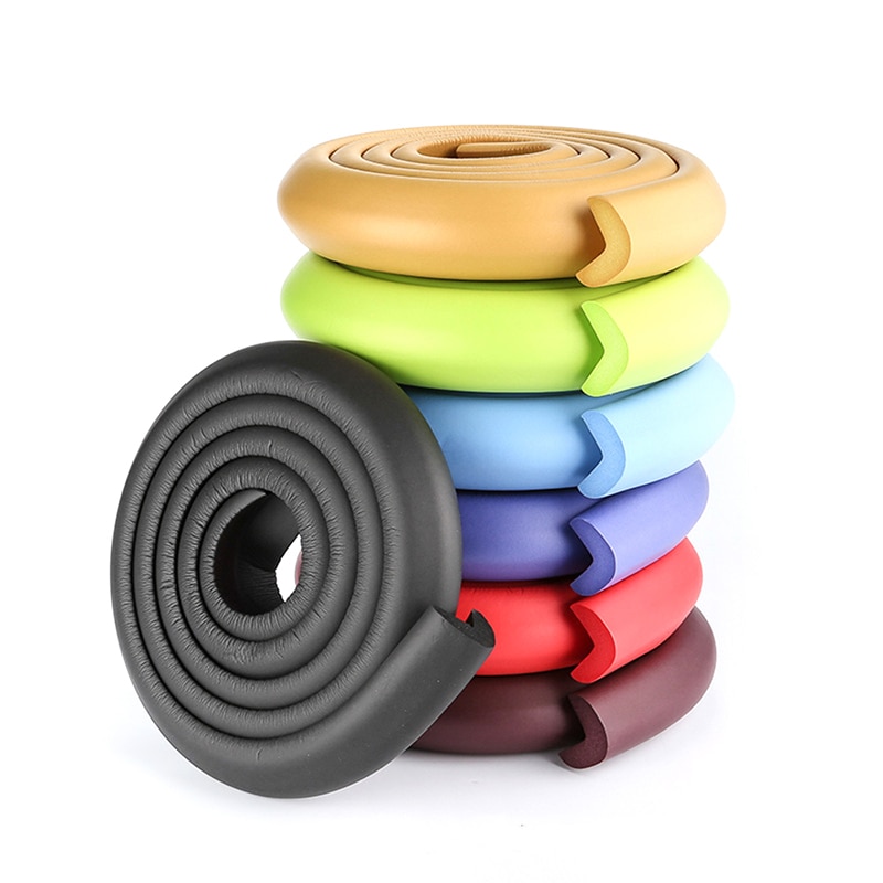 Table Desk Edge Guard Strip Baby Safety Corner Protector Children Safe Protection Tape Furniture Corners Angle Protection 2Meter