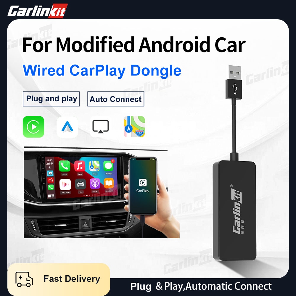CarlinKit For Apple Carplay Dongle USB Android Auto Mirrorlink For Refit Android System Airplay Navigation Player Smart Link Box