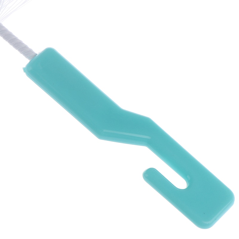 Plastic Straight Shank Cleaning Brush Baby Bottle Brushes Nipple Nylon Bristles Cup Bottle Brush Bottle Feeding