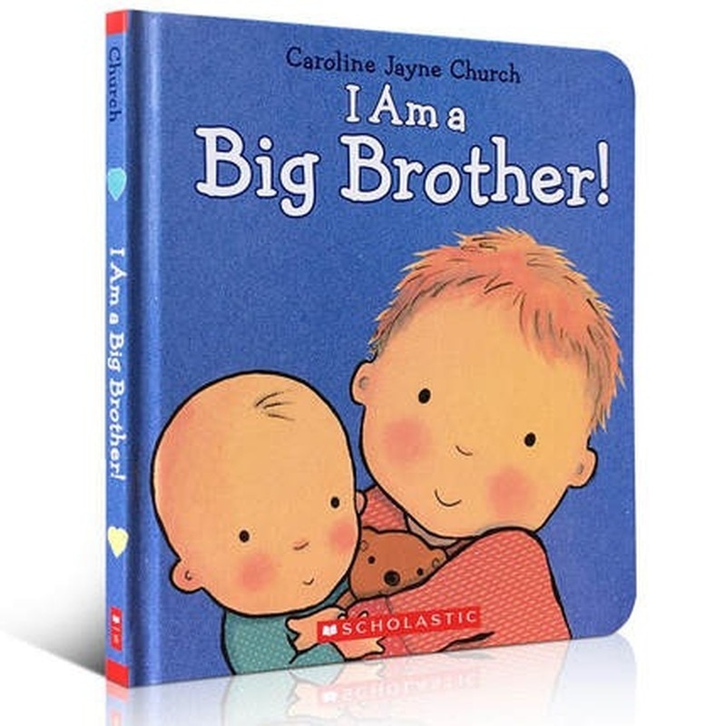 I Am A Big Brother Picture Book Education Hardcover Book Children's Learning English Montessori Classroom Educational Toys