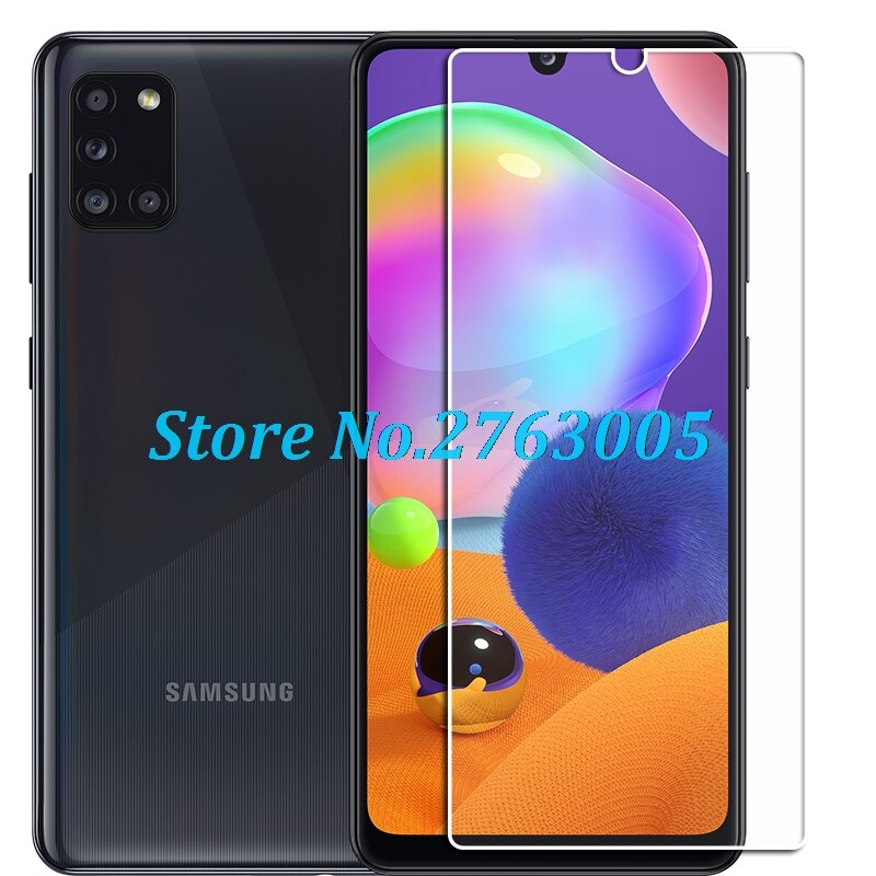 Tempered Glass For Samsung Galaxy A31 SM-A315F SM-A315G 6.5" Protective Film Screen Protector Phone cover