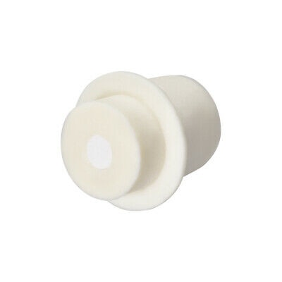 24-27-28-30-31-33-34-37-38-41mm Beige Drilled Silicone Stopper Plugs for Flask Test Tube Stopper
