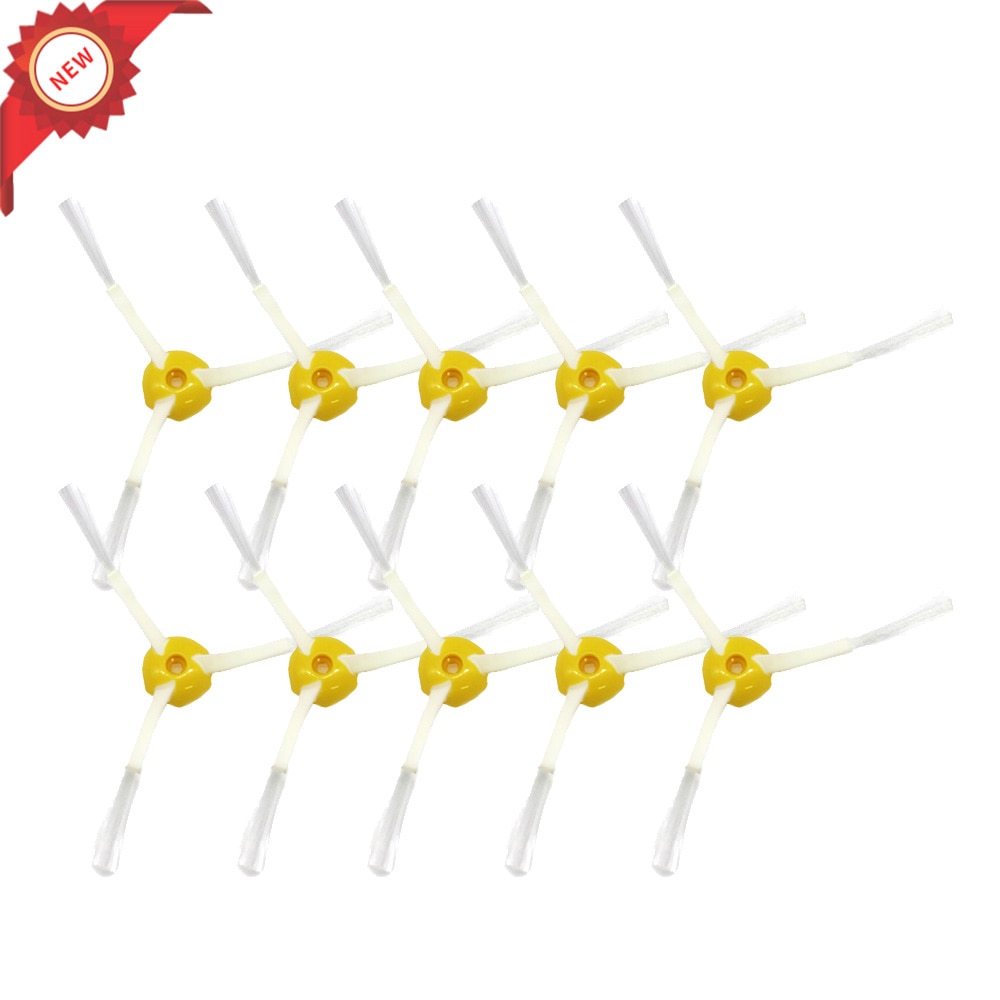 10pcs Side Brush for iRobot Roomba 500 600 700 Series 550 560 630 650 760 770 780 Vacuum Cleaner Accessories Parts