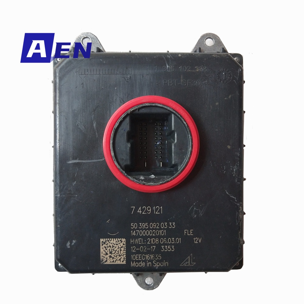 OEM 7429896 FOR 2017-18 BMW F45 F46 i3 i8 MiNi F56 F55 Cooper LED headlight Control module 63117429896 63117429121