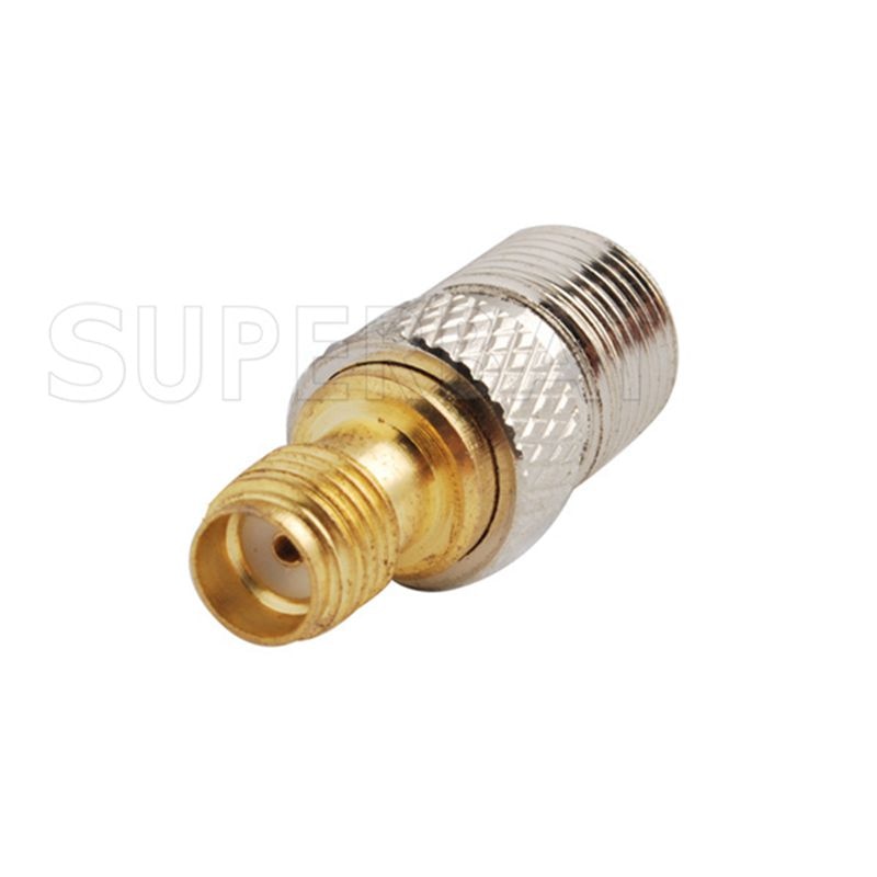 Superbat SMA-F Adapter SMA Jack to F Female Straight RF Coaxial Connector