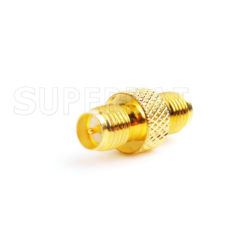 Superbat RP-SMA Jack to RP-SMA Female (Plug to Plug) RF Coaxial Adapter straight Connector