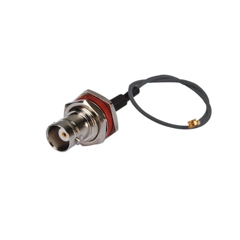 Superbat IPX / U.FL to BNC Female Bulkhead Pigtail 1.13mm Cable 15cm for Wireless